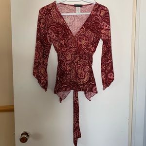 Vintage sparkly/chic top - M